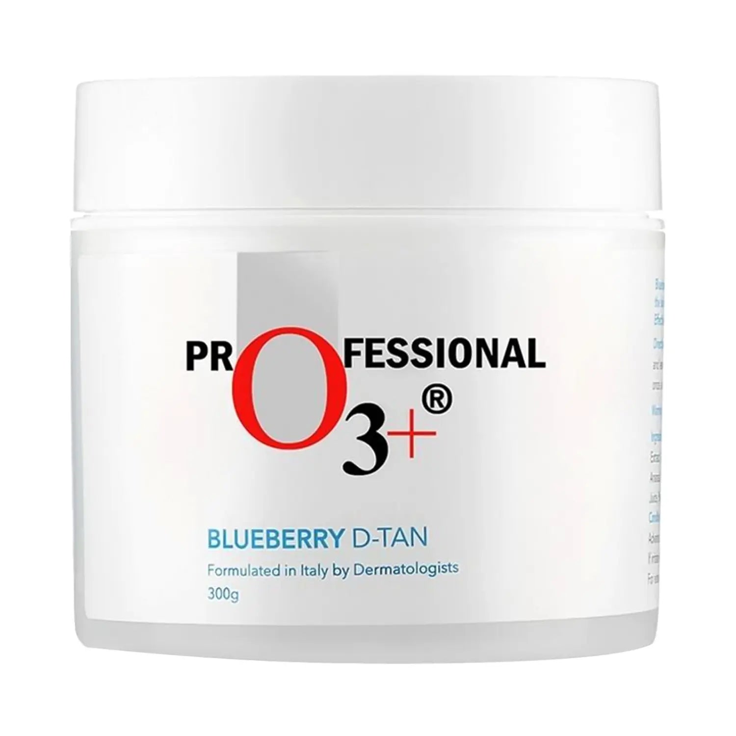 O3+ Professional Blueberry D-Tan with Natural Extracts for Tan Removal & Sun Damage 300g - Pinkbliss