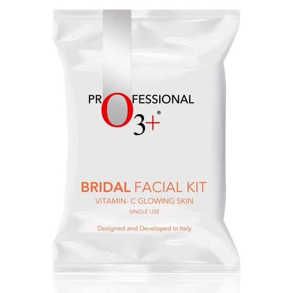 O3+ Professional Bridal Vitamin C Glowing Skin Facial Kit (136g, Single Use) - Pinkbliss