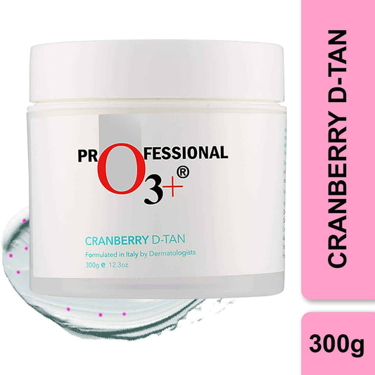 O3+ Professional Cranberry D Tan for Tan Removal and Sun Damage Protection 300g - Pinkbliss