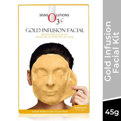 O3+ Professional Gold Infusion Facial Peel Of Facial Kit 45gm - Pinkbliss