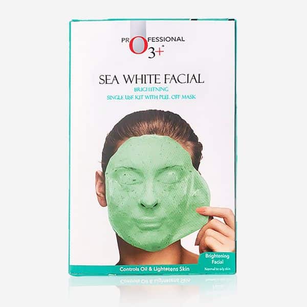 O3+ Professional Sea white Facial With Peel Off Mask 45 gm - Pinkbliss