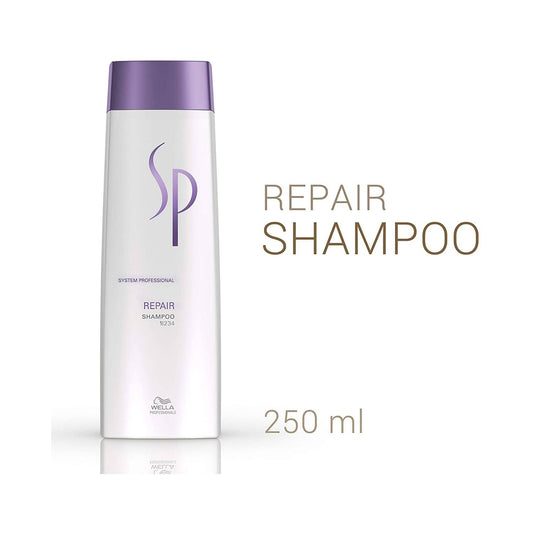 Wella Professional Sp Repair Shampoo For Damaged Hair 250ml - Pinkbliss