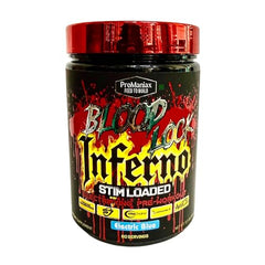 Promaniax Blood Lock Stim Loaded Inferno Pre-Workout 60 Servings (315GM) – Electric Blue