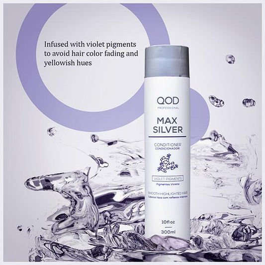 QOD Professional Silver Hair Conditioner 300ml - Pinkbliss