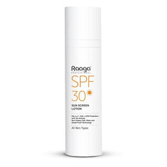 Raaga Professional SPF 30 Sunscreen Lotion | PA++++, UVA + UVB Protection, Anti Tan Activities, Non-Greasy Feel, Water and Sweat Proof Technology (55ml) - Pinkbliss