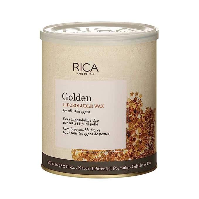 Rica Golden Liposoluable Wax - 800 ML - Pinkbliss