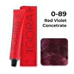 Schwarzkopf Professional Igora Royal Permanent Color (0-89 Red Violet Concetrate) - Pinkbliss