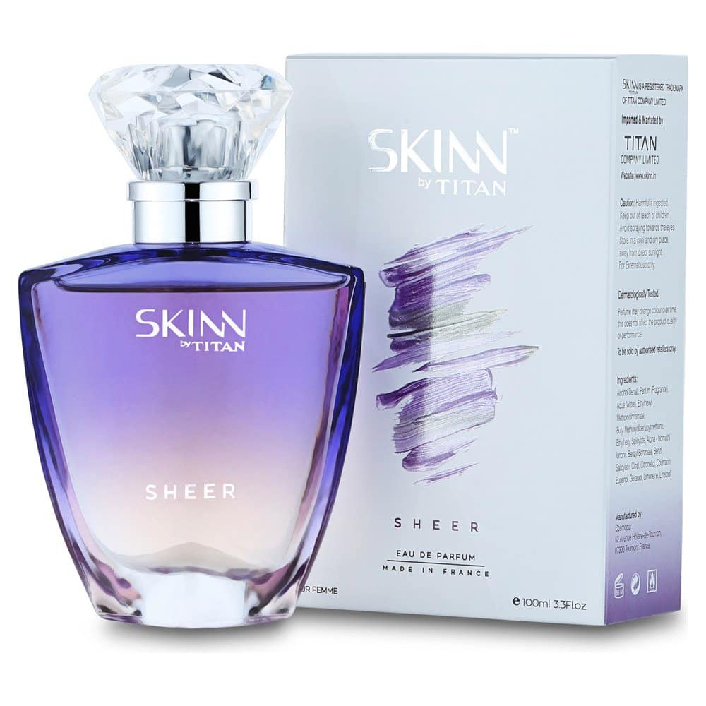 Skinn By Titan Sheer 100 ML Perfume For Women EDP - Pinkbliss