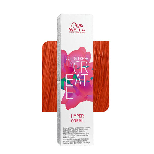 Wella Professionals Color Fresh CREATE HYPER CORAL (60ml) - Pinkbliss