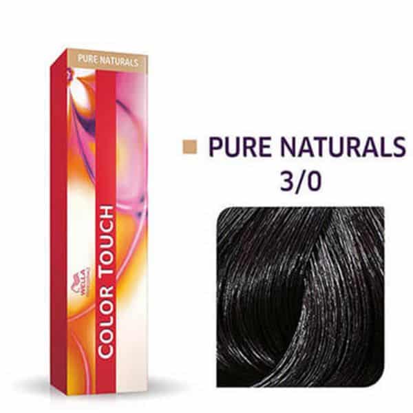 Wella Professionals Color Touch 3/0 Dark Brown/Natural Semi-Permanent (60ml) - Pinkbliss