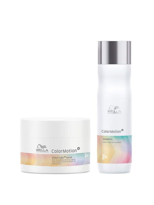 Wella Professionals ColorMotion Shampoo 250ml and Mask 150ml - Pinkbliss