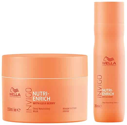Wella Professionals INVIGO Nutri Enrich Mask 150ml and Shampoo 250ml - Pinkbliss