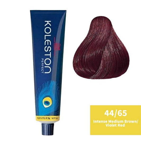 Wella Professionals Koleston Perfect - 44/65 Intense Medium Brown/Violet Red - Pinkbliss