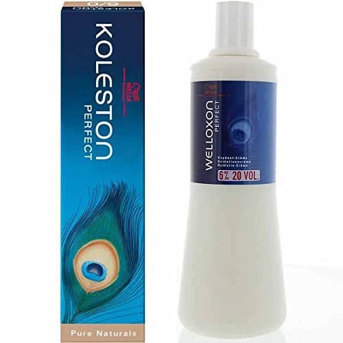 Wella Professionals Colour Tube (66/0 Dark Blonde)60g + Welloxon 6% 20 Vol Developer 1000mL (New pack) - Pinkbliss