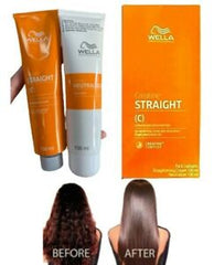 Wella Professionals Creatine Straight (C) (Straightening Cream And Neutralizer) 200ml - Pinkbliss