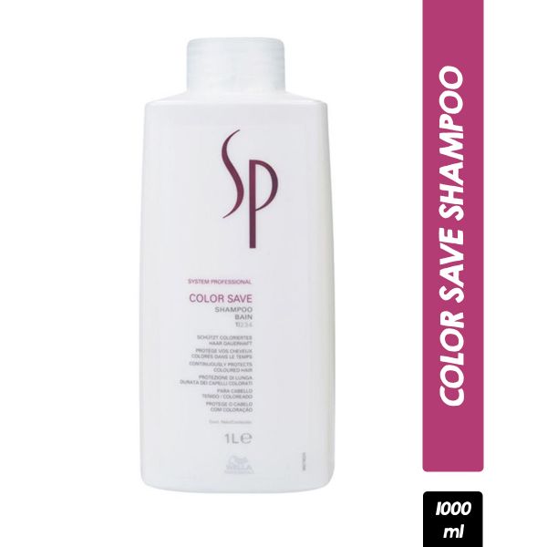 Wella Professionals Sp Color Save Shampoo 1000ml - Pinkbliss