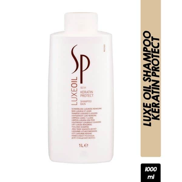 Wella Professionals Sp Luxe Oil Keratin Protect Shampoo 1000 ml - Pinkbliss