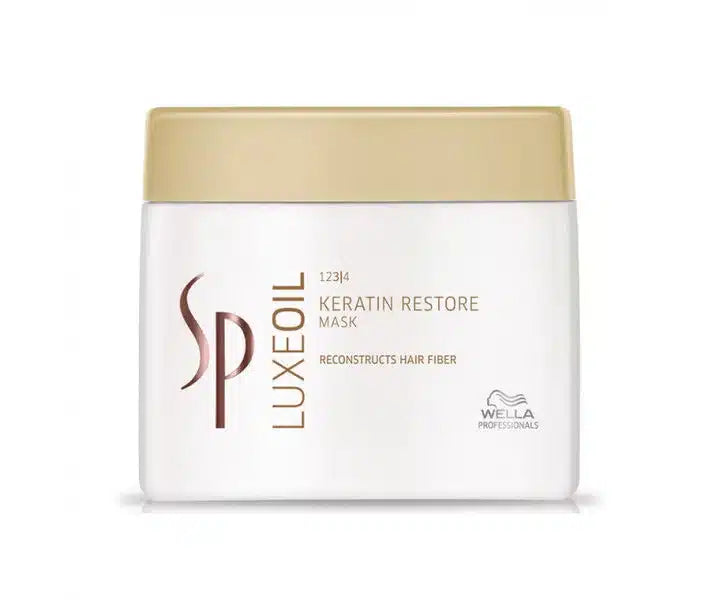 Wella System Professional LUXEOIL Keratin Restore Mask 400ml - Pinkbliss