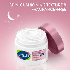 Cetaphil Brightening Night Comfort Cream - 50g - Pinkbliss