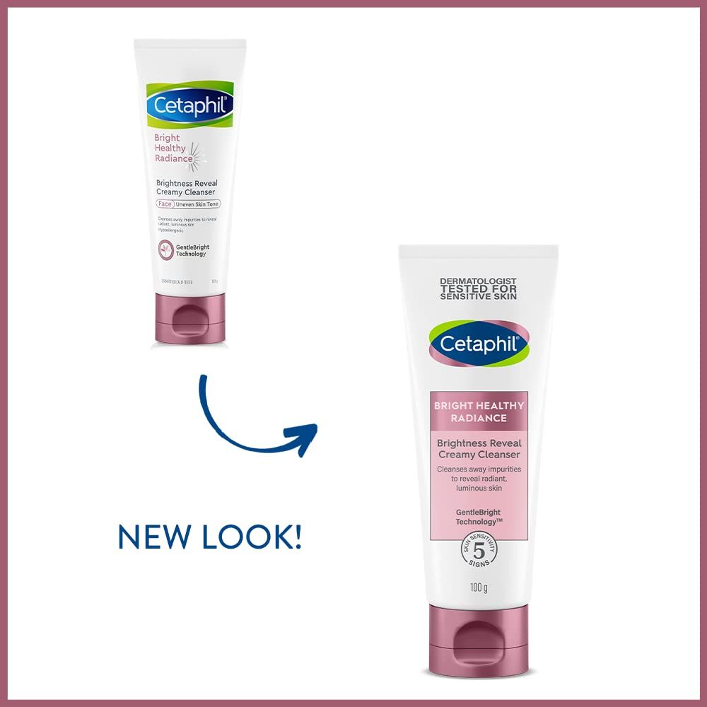 Cetaphil Brightness Reveal Creamy Cleanser - 100g - Pinkbliss