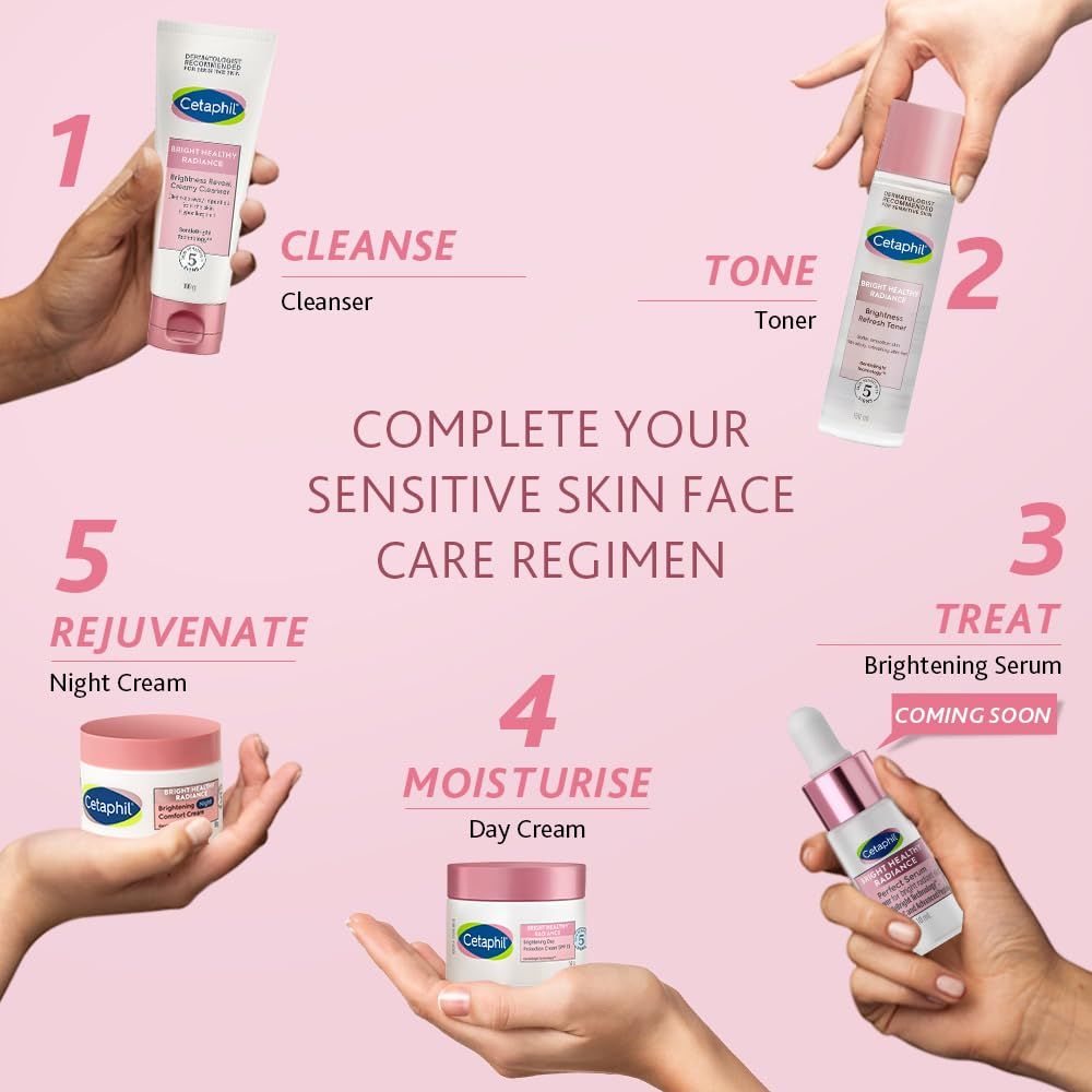 Cetaphil Brightness Reveal Creamy Cleanser - 100g - Pinkbliss