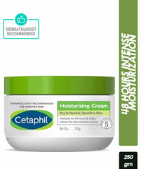 Cetaphil Moisturizing Cream For Dry, Normal, Sensitive Skin 250g - Pinkbliss