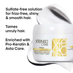 L’Oréal Professionnel Xtenso Care Gold Sulfate-Free Masque for Frizz-Free, Shiny & Manageable Hair 196g - Pinkbliss