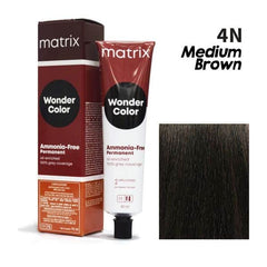Matrix Wonder Color Ammonia Free 4N (Medium Brown) - Pinkbliss