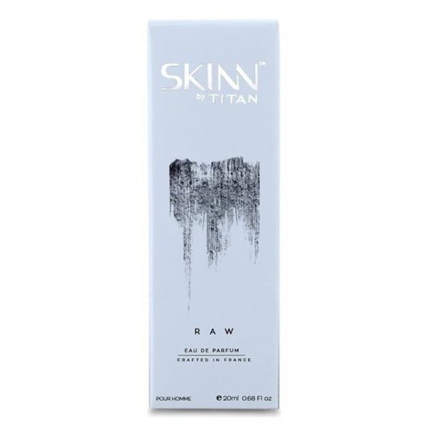 SKINN BY TITAN Skinn Raw Fragrance For Men 20ml (Skinn perfume for men) - Pinkbliss
