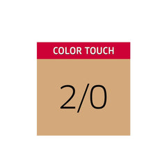 Wella Professionals Color Touch 2/0 Black/Natural Semi-Permanent 60ml - Pinkbliss