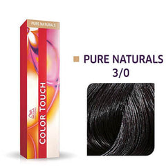 Wella Professionals Color Touch 3/0 Dark Brown/Natural Semi-Permanent (60ml) - Pinkbliss