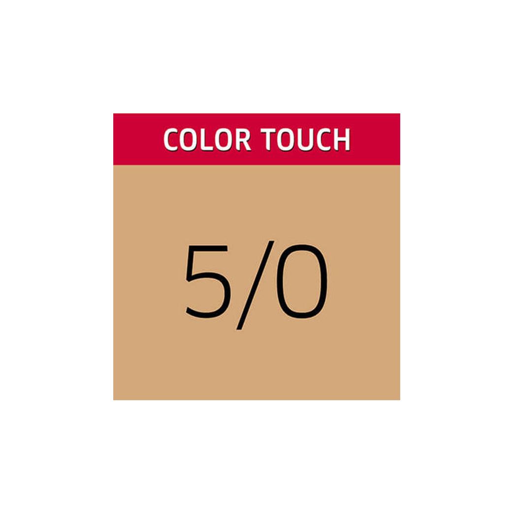 Wella Professionals Color Touch 5/0 Light Brown/Natural Semi-Permanent 60ml - Pinkbliss