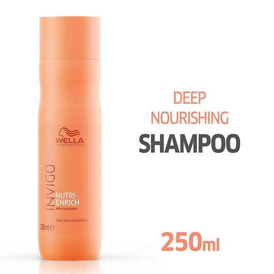 Wella Professionals INVIGO Nutri Enrich Mask 150ml and Shampoo 250ml - Pinkbliss