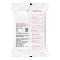 O3+ professional Radiant & Glowing Bridal Facial Kit for Bridal Beauty Bliss | Single-Use (120g) - Pinkbliss