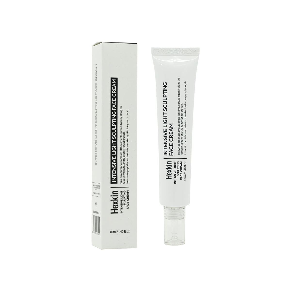 Hexkin Intensive Light Sculpting Face Cream, 40ml, With Vitamin C, Exosomes and Glutathione for Smooth, Brightening and Luminious Skin Texture, All Skin Types, 40ml, For All Skin Types