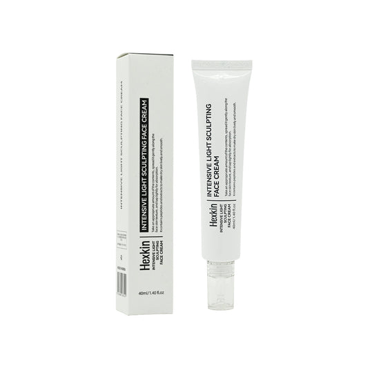Hexkin Intensive Light Sculpting Face Cream, 40ml, With Vitamin C, Exosomes and Glutathione for Smooth, Brightening and Luminious Skin Texture, All Skin Types, 40ml, For All Skin Types