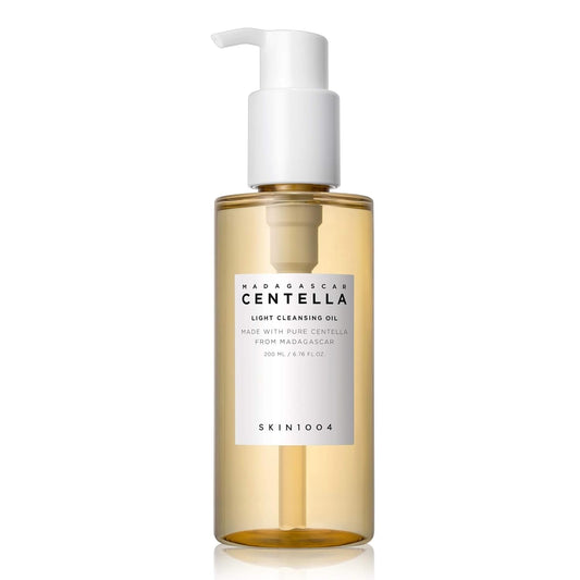 SKIN1004 Madagascar Centella Light Cleansing Oil 200ml | Gentle Oil Cleanser for Face, Korean Facial Cleanser, Double Cleansing