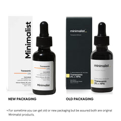 Minimalist 3% Tranexamic Acid Face Serum 30 ml for Melasma, Pigmentation, Erythema &amp; Acne Scars | Face Serum with HPA to Remove Melasma & Post Inflammatory Hyperpigmentation or Erythema (PIH &amp; PIE) - Pinkbliss