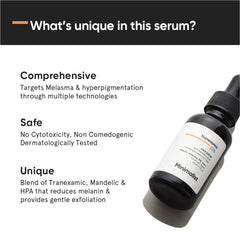 Minimalist 3% Tranexamic Acid Face Serum 30 ml for Melasma, Pigmentation, Erythema &amp; Acne Scars | Face Serum with HPA to Remove Melasma & Post Inflammatory Hyperpigmentation or Erythema (PIH &amp; PIE) - Pinkbliss