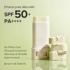 Beauty of Joseon Matte Sun Stick: Mugwort + Camellia (18g) – SPF 50 PA++++, Korean Sunscreen