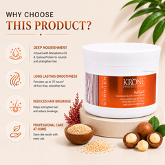 Krone Professional Shine Bond Straiten Masque 200ml