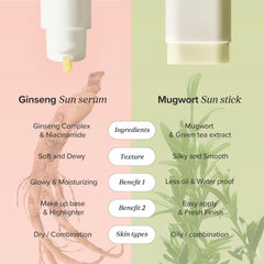 Beauty of Joseon Matte Sun Stick: Mugwort + Camellia (18g) – SPF 50 PA++++, Korean Sunscreen
