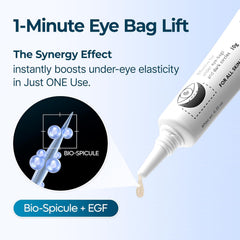 Dr.Melaxin Eyephalt Eye Cream for Puffiness 10ml Dark Circles and Fine Lines, Wrinkles, EGF Anti Ageing Under Eyes
