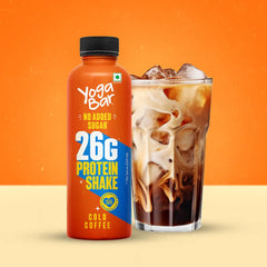 Yoga Bar Protein Shake – Cold Coffee | 26g Protein | 250ml