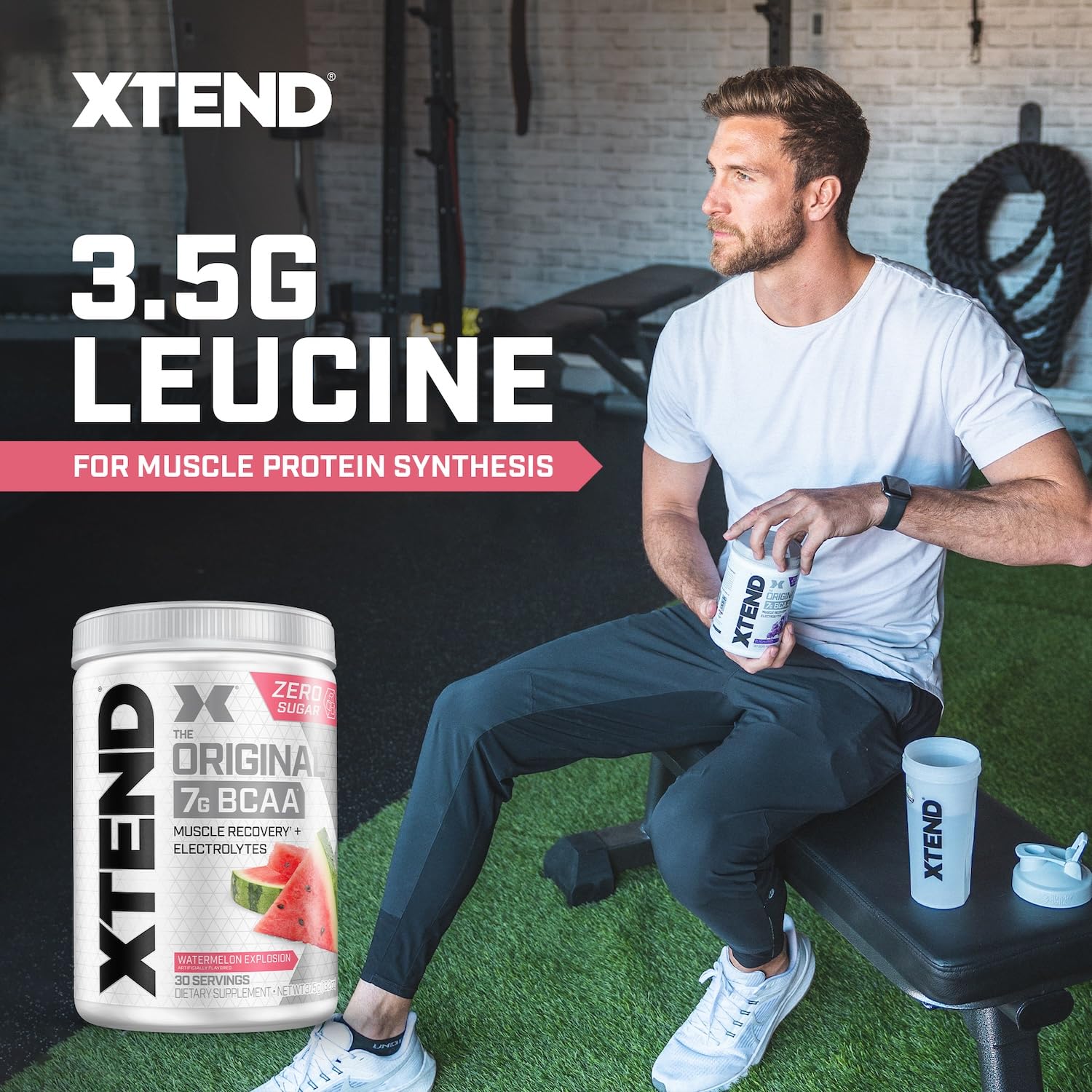 XTEND The Original 7G BCAA Watermelon Explosion ‚Äì 375g (13.2 oz) - Pinkbliss