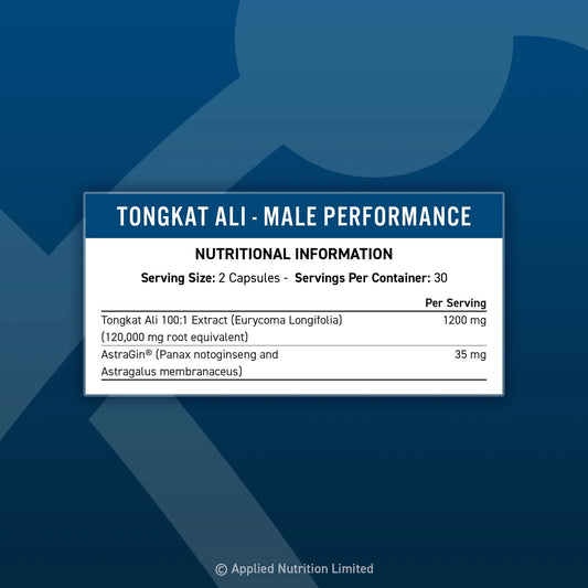 Applied Nutrition Advanced Tongkat Ali ‚Äì 1200mg (60 Capsules / 30 Servings)