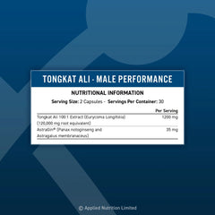 Applied Nutrition Advanced Tongkat Ali ‚Äì 1200mg (60 Capsules / 30 Servings)