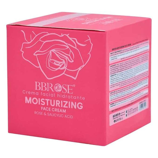 BBROSE Rose & Salicylic Acid Moisturizing Face Cream 50ml | Deep Nourishment & Hydration | Rejuvenates Skin - Pinkbliss