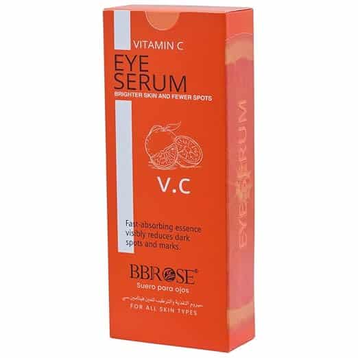 BBROSE Vitamin C Eye Serum 5ml | Brightens Skin & Reduces Dark Spots | Fast-Absorbing Essence for Dark Circles & Marks | Lightweight & Hydrating Formula - Pinkbliss