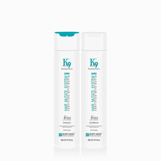 Beauty Garage K9 Frizz Dismiss Shampoo and Conditioner 300ml Each - Pinkbliss